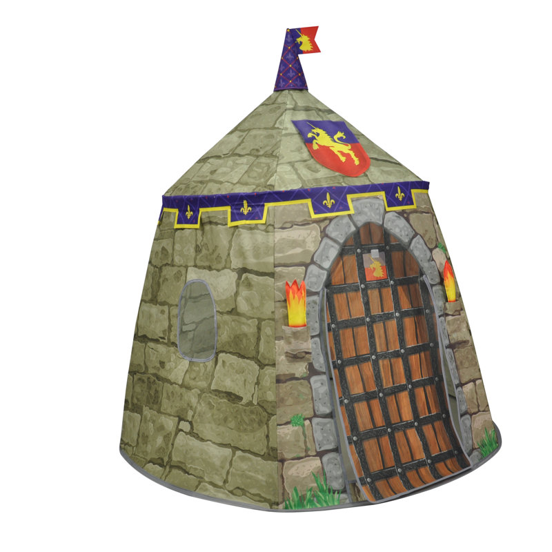 Checkey Limited Medieval Castle Play Tent Wayfair.ca
